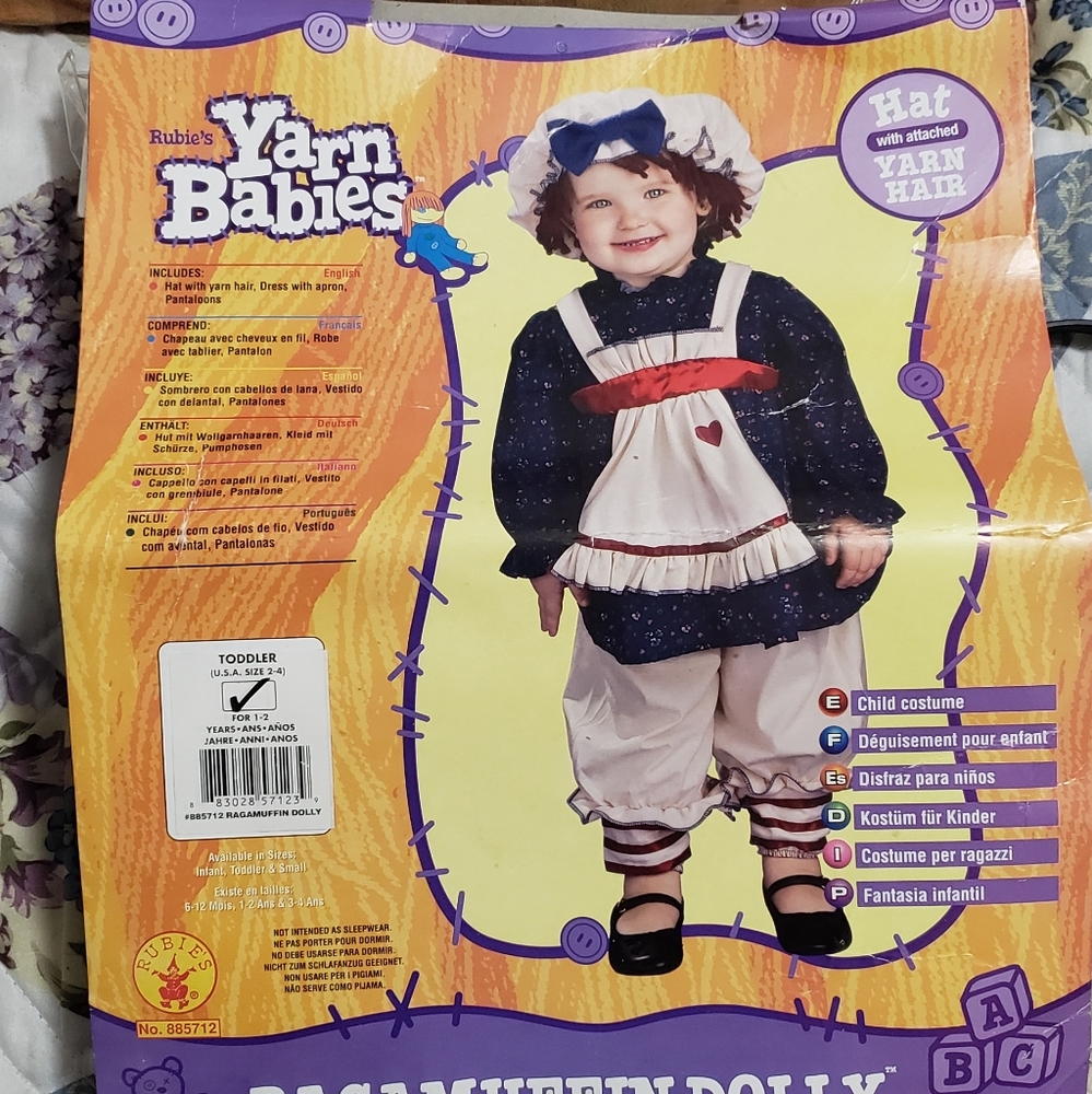 Ragamuffin doll costume